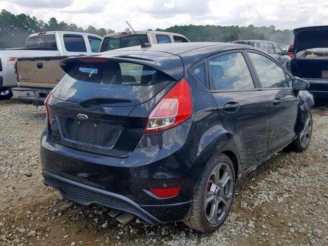 3FADP4GX3EM179376 - 2014 FORD FIESTA ST BLACK photo 4