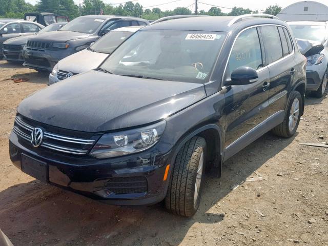 WVGSV7AX8HK018224 - 2017 VOLKSWAGEN TIGUAN WOL BLACK photo 2