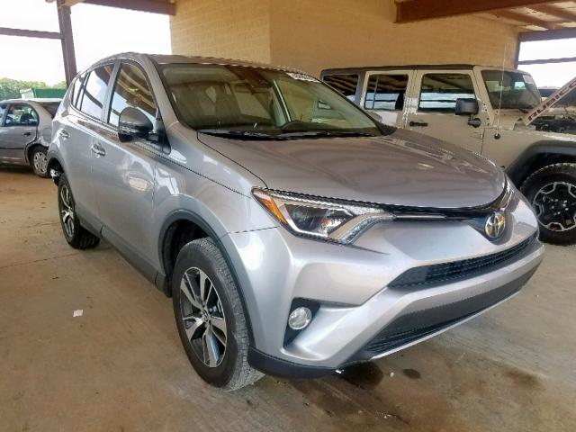 JTMWFREV1JJ197659 - 2018 TOYOTA RAV4 ADVEN SILVER photo 1