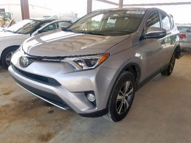 JTMWFREV1JJ197659 - 2018 TOYOTA RAV4 ADVEN SILVER photo 2