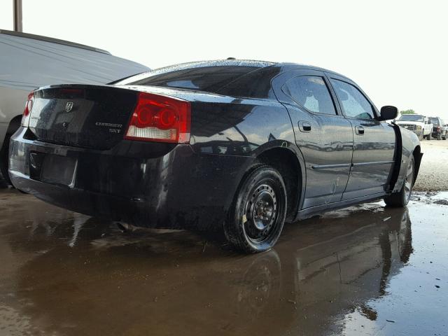 2B3CA3CV1AH290928 - 2010 DODGE CHARGER SX BLACK photo 4