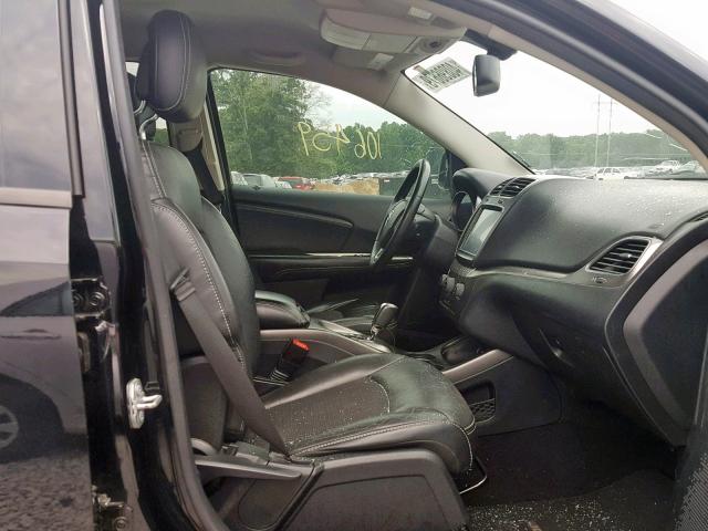 3C4PDCGB6FT505841 - 2015 DODGE JOURNEY CR BLACK photo 5