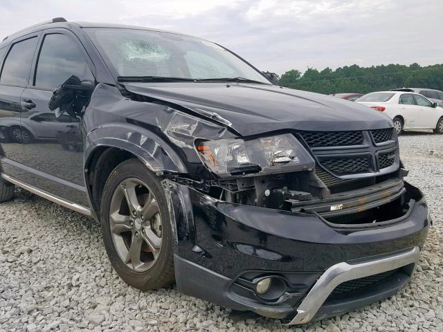 3C4PDCGB6FT505841 - 2015 DODGE JOURNEY CR BLACK photo 9