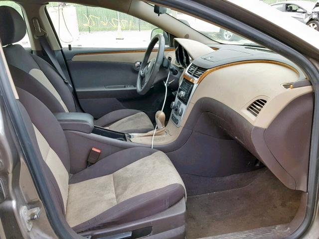 1G1ZC5EB3AF227518 - 2010 CHEVROLET MALIBU 1LT 棕色 照片 5