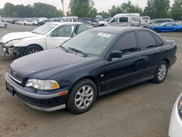 YV1VS2552YF454754 - 2000 VOLVO S40 BLACK photo 2