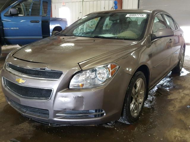 1G1ZC5EB3AF268859 - 2010 CHEVROLET MALIBU 1LT 金色 照片 2