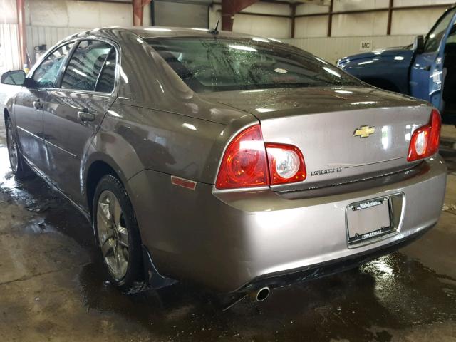 1G1ZC5EB3AF268859 - 2010 CHEVROLET MALIBU 1LT 金色 照片 3