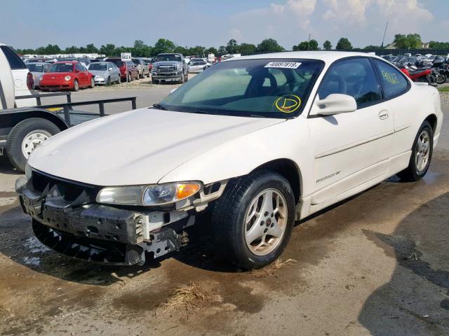 1G2WP12K72F105942 - 2002 PONTIAC GRAND PRIX WHITE photo 2