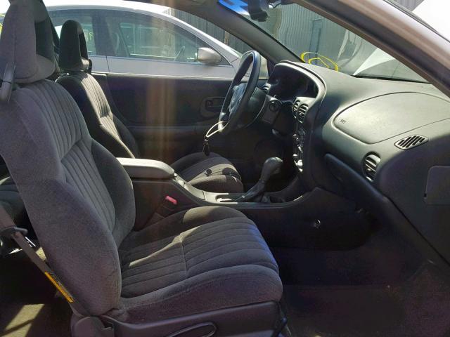 1G2WP12K72F105942 - 2002 PONTIAC GRAND PRIX WHITE photo 5