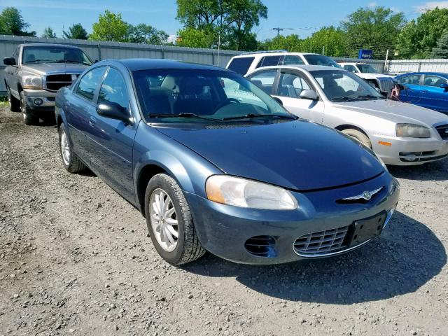 1C3EL46T53N508174 - 2003 CHRYSLER SEBRING LX BLUE photo 1