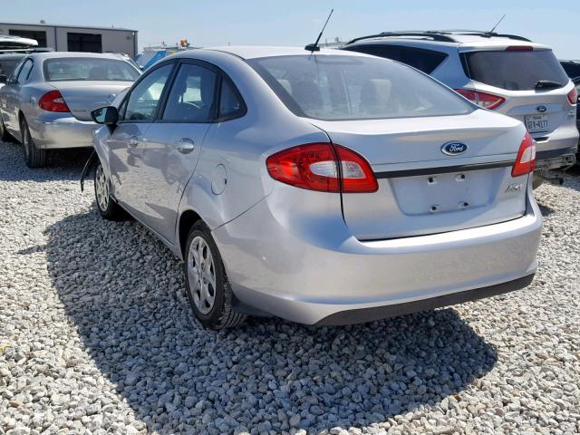 3FADP4AJ0BM238464 - 2011 FORD FIESTA S SILVER photo 3