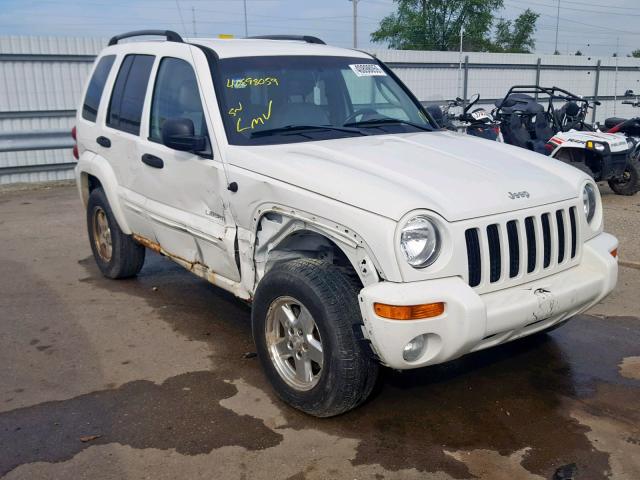 1J4GL58K54W320033 - 2004 JEEP LIBERTY LI WHITE photo 1