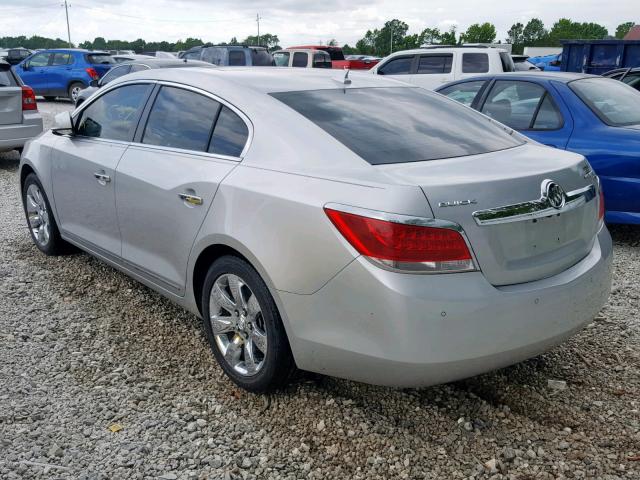 1G4GC5ED4BF387971 - 2011 BUICK LACROSSE C SILVER photo 3