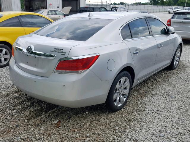 1G4GC5ED4BF387971 - 2011 BUICK LACROSSE C SILVER photo 4