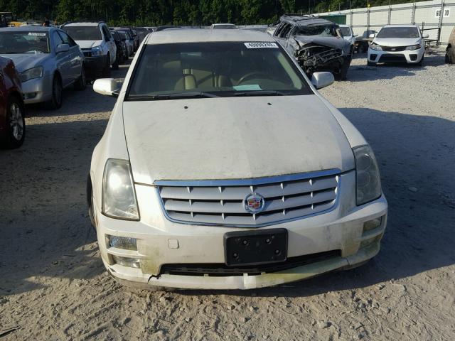 1G6DW677350184866 - 2005 CADILLAC STS WHITE photo 9