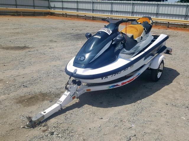 YAMA2678D898 - 1998 YAMAHA WAVERUNNER WHITE photo 2