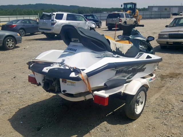 YAMA2678D898 - 1998 YAMAHA WAVERUNNER WHITE photo 4