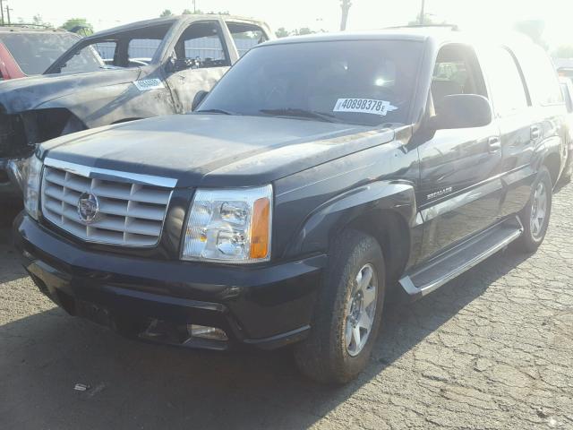 1GYEC63T52R178582 - 2002 CADILLAC ESCALADE L BLACK photo 2