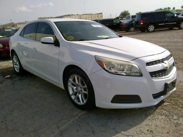 1G11D5RR1DF110591 - 2013 CHEVROLET MALIBU 1LT WHITE photo 1