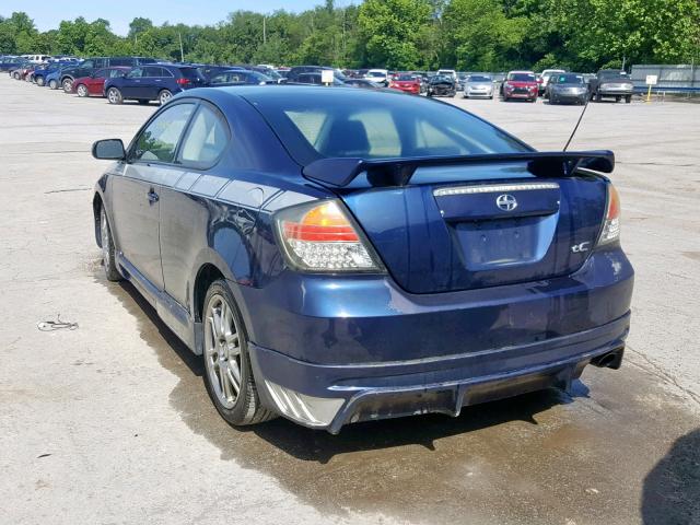 JTKDE167X70144512 - 2007 TOYOTA SCION TC 蓝色 照片 3