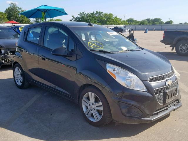 KL8CB6S99DC600972 - 2013 CHEVROLET SPARK LS BLACK photo 1