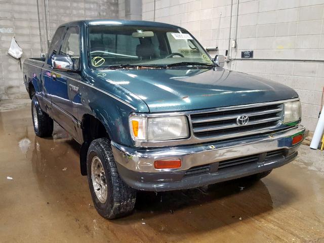 JT4UN24D0T0029109 - 1996 TOYOTA T100 XTRAC GREEN photo 1