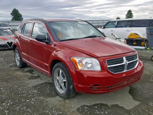 1B3CB4HA3AD650870 - 2010 DODGE CALIBER SX RED photo 1