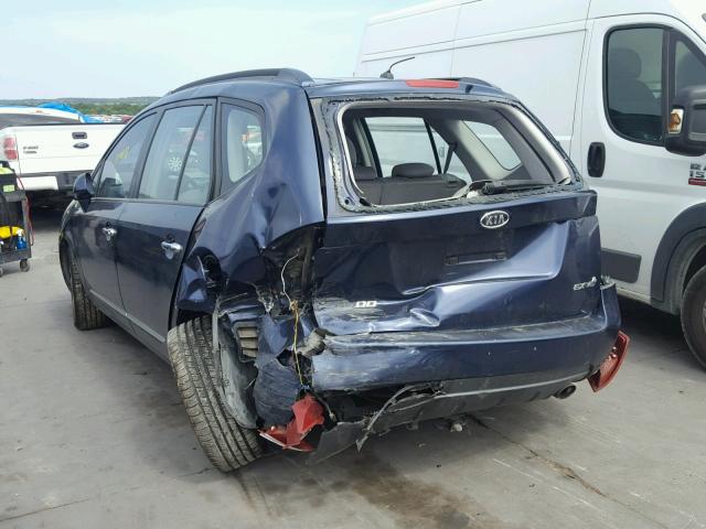 KNAFG526677040635 - 2007 KIA RONDO LX BLUE photo 3