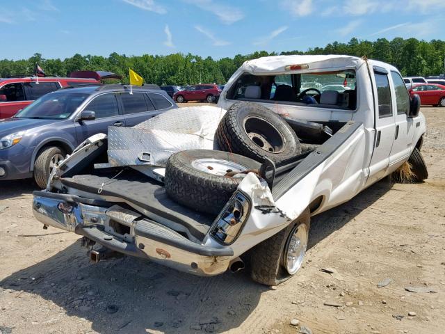 1FTSW31P84EB84326 - 2004 FORD F350 SRW S WHITE photo 4