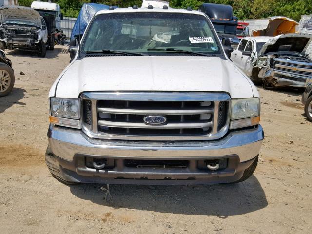 1FTSW31P84EB84326 - 2004 FORD F350 SRW S WHITE photo 7