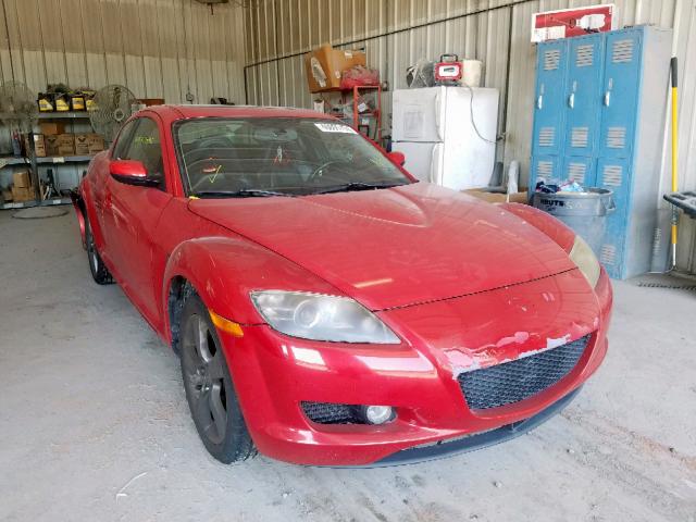 JM1FE173X40113476 - 2004 MAZDA RX8 RED photo 1