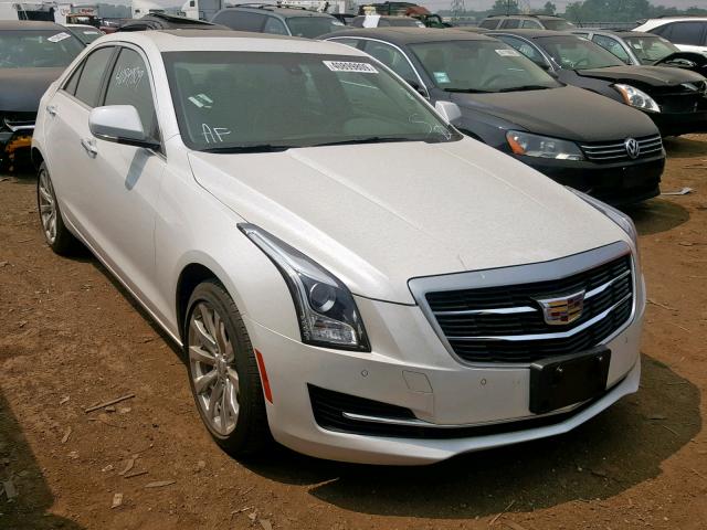 1G6AH5RX6H0177919 - 2017 CADILLAC ATS LUXURY WHITE photo 1