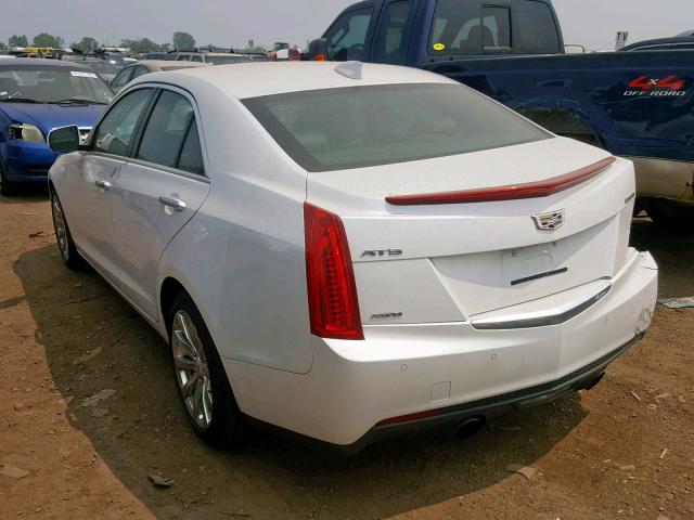 1G6AH5RX6H0177919 - 2017 CADILLAC ATS LUXURY WHITE photo 3