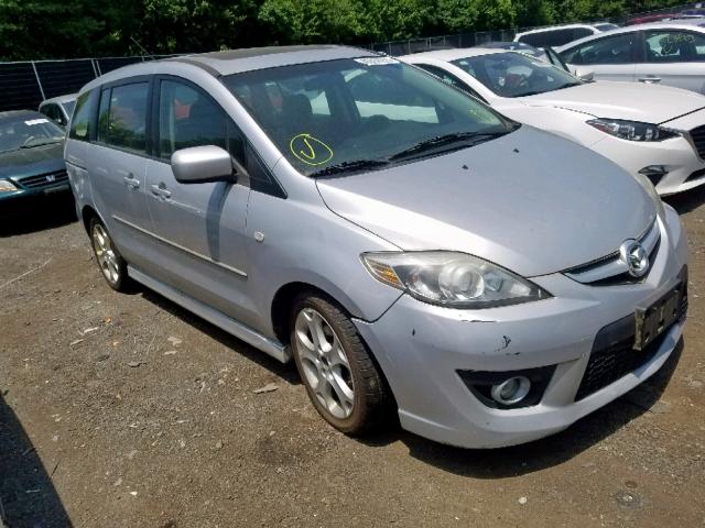 JM1CR293980322224 - 2008 MAZDA 5 SILVER photo 1