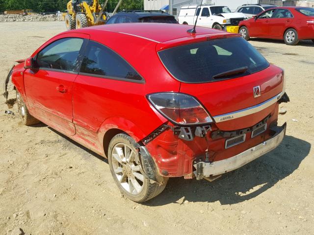 W08AT271X85038638 - 2008 SATURN ASTRA XR RED photo 3