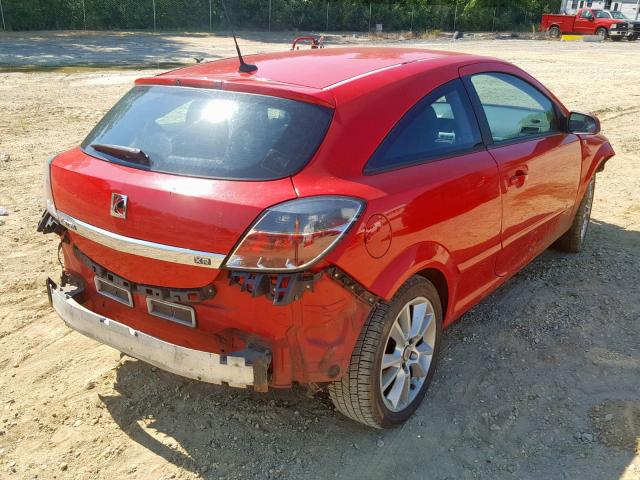 W08AT271X85038638 - 2008 SATURN ASTRA XR RED photo 4