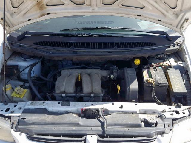 2B4FP25B8YR719927 - 2000 DODGE CARAVAN WHITE photo 7