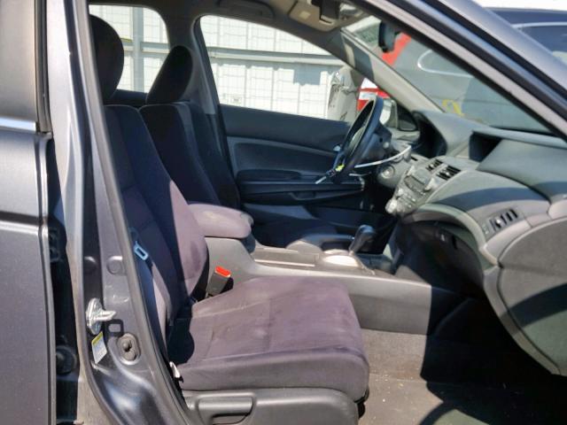 1HGCP2F44BA084661 - 2011 HONDA ACCORD LXP GRAY photo 5