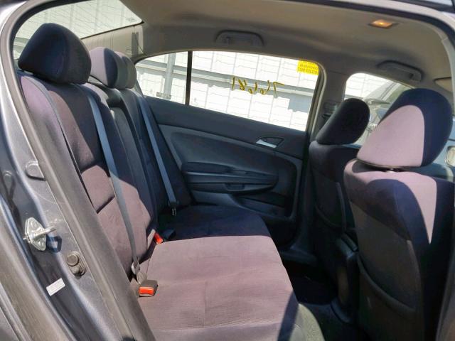 1HGCP2F44BA084661 - 2011 HONDA ACCORD LXP GRAY photo 6