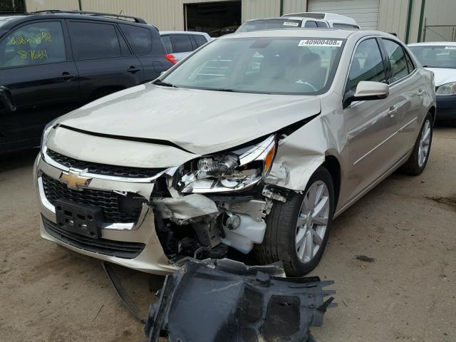 1G11E5SL7EF254165 - 2014 CHEVROLET MALIBU 2LT GOLD photo 2