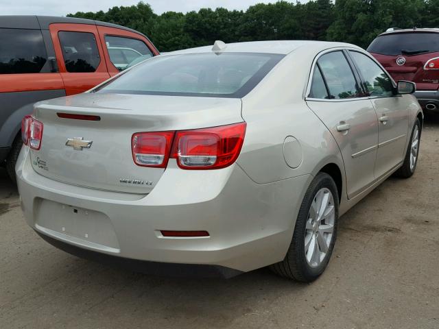 1G11E5SL7EF254165 - 2014 CHEVROLET MALIBU 2LT GOLD photo 4