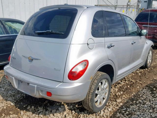 3A8FY58B08T203466 - 2008 CHRYSLER PT CRUISER SILVER photo 4