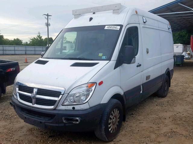 WD0PE745295382425 - 2009 DODGE SPRINTER 2 WHITE photo 2