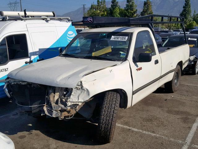 JT4VD11EXS0008510 - 1995 TOYOTA T100 DX WHITE photo 2