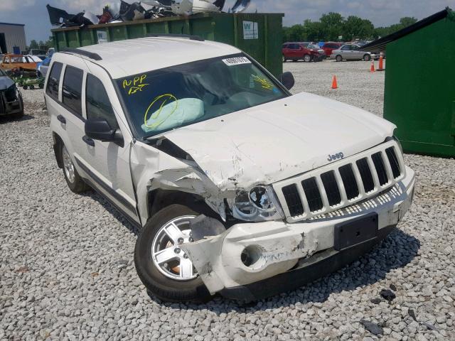 1J4GR48K96C299684 - 2006 JEEP GRAND CHER WHITE photo 1