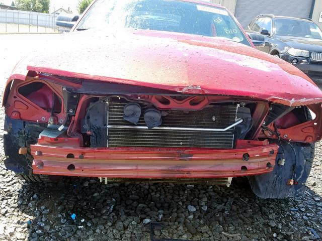 1ZVFT85H365209689 - 2006 FORD MUSTANG GT RED photo 9