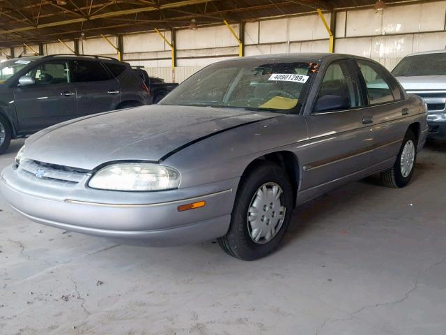 2G1WL52M5V9155471 - 1997 CHEVROLET LUMINA BAS GRAY photo 2