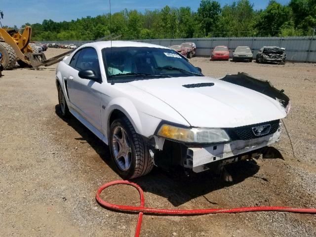 1FAFP42X7YF309390 - 2000 FORD MUSTANG GT WHITE photo 1