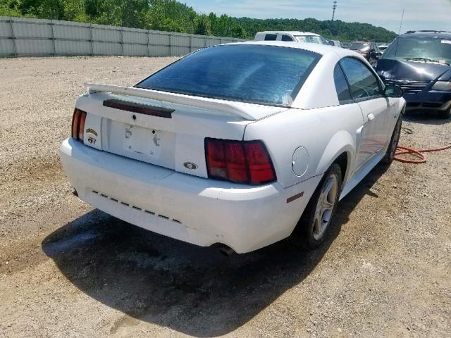 1FAFP42X7YF309390 - 2000 FORD MUSTANG GT WHITE photo 4