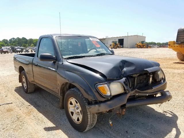 5TENL42N23Z249840 - 2003 TOYOTA TACOMA BLACK photo 1